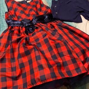 Cat & Jack Girls Plaid dress